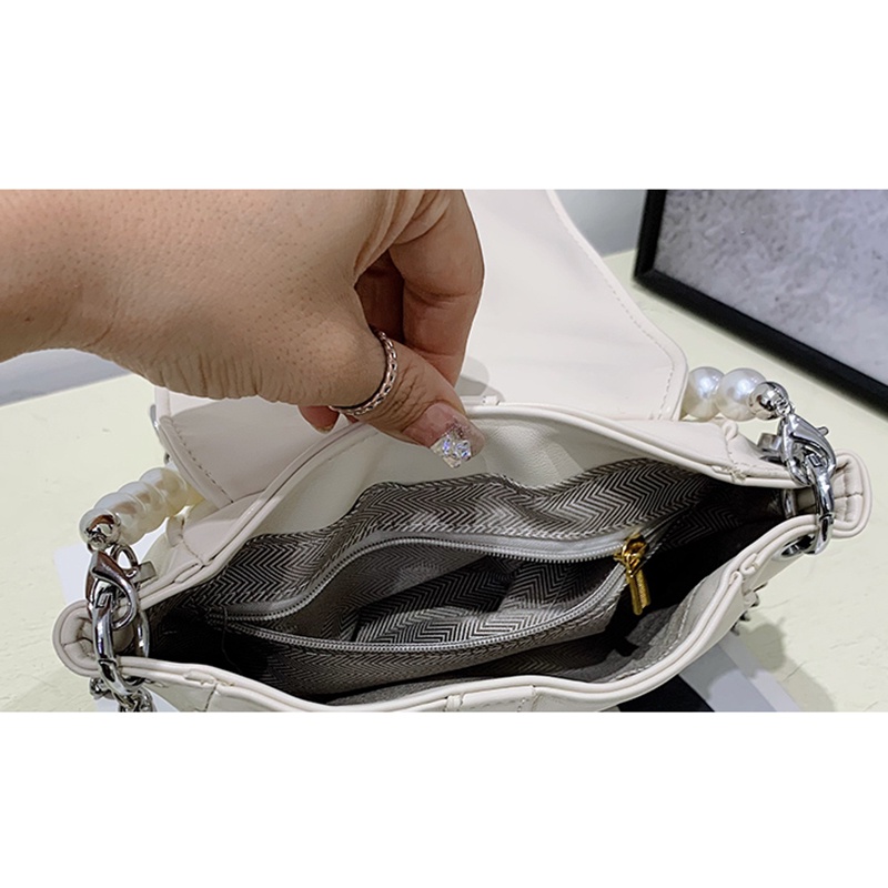 Túi Đeo Vai Màu Trơn Có Khóa Màu Phong Cách Hàn Quốc Dễ Thương Cho Nữ