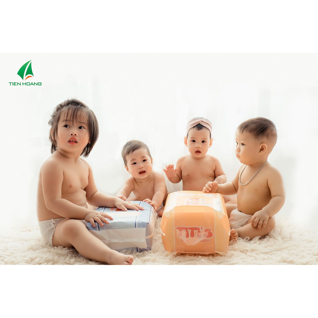 Combo Tã quần TiTi's chính hãng/M/L/XL/XXL/XXXL/100 miếng/siêu thấm hút