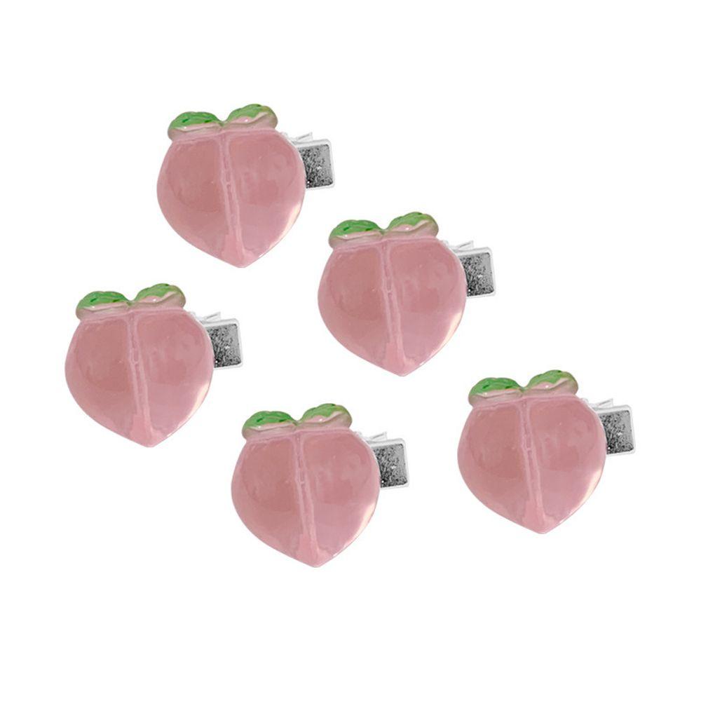 Set 5 Kẹp Tóc Hoa Hồng Dễ Thương