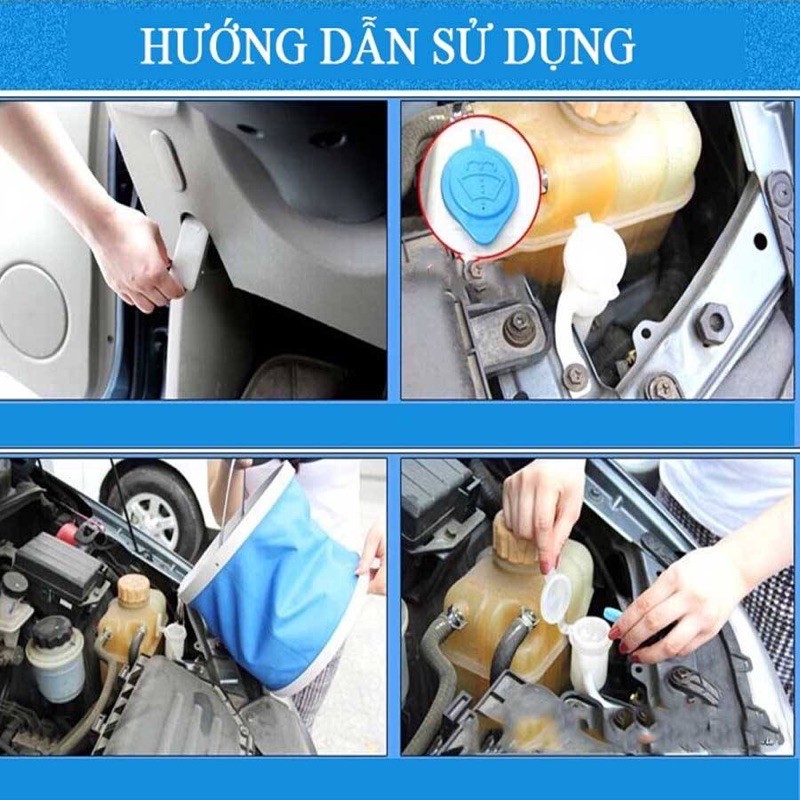 Viên sủi rửa kính đa năng - 1 viên - 4L