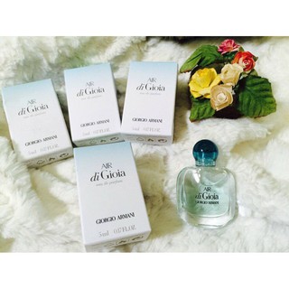 Nước Hoa Nữ GIORGIO ARMANI Acqua Di Gioia 15ml chính hãng .