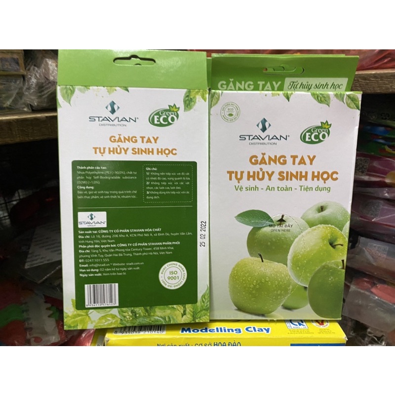 1 HỘP GĂNG TAY TỰ HUỶ