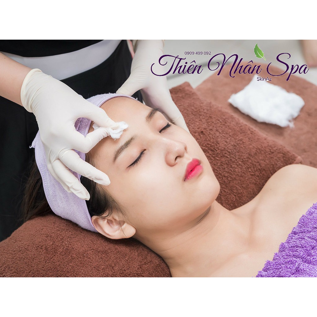 HCM [Voucher] - Điều Trị Mụn, Trị Thâm + Đắp Mặt Nạ Dưỡng Chất tại Thiên Nhân Spa