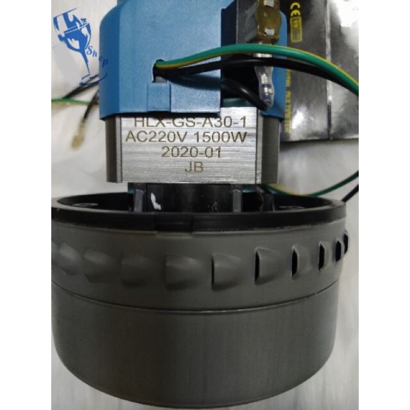 Động cơ hút bụi công nghiệp 1500w đường kính 142mm