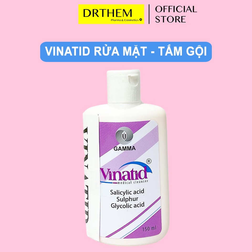 ✅[Chính Hãng] VINATID Sữa Rửa Mặt - Tắm Gội 150ml - Gamma