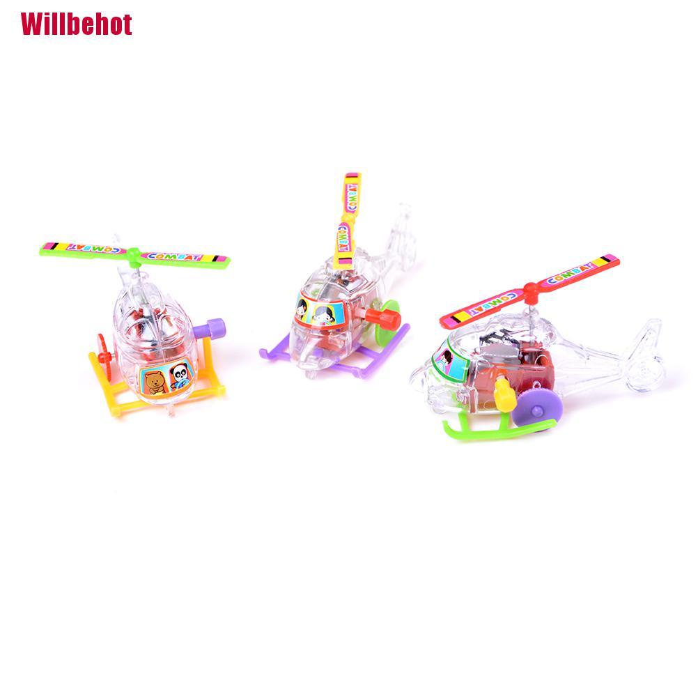 Bộ 2 máy bay mini lên dây cót bằng sợi đay trong suốt