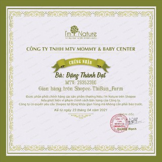 Kem Thảo Mộc Tránh Muỗi Cho Bé Oran Baby I'm Nature