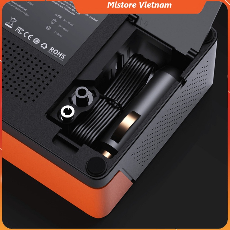 Máy Bơm Lốp Xe Ô tô Xiaomi 70MAI Midrive TP04 Nhỏ Gọn Bơm Khoẻ