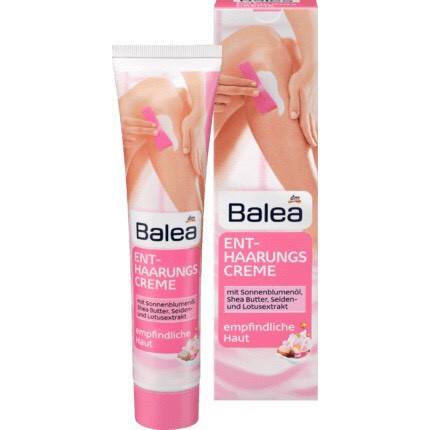 Bọt / Gel cạo lông Balea/ Isana Đức toàn thân và bikini dành cho nữ 150&amp;200ml