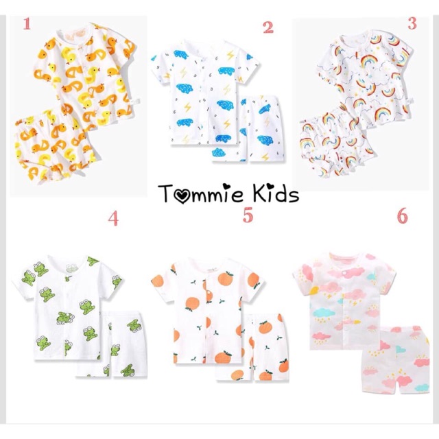 Đồ bộ thông hơi combo 4 bộ