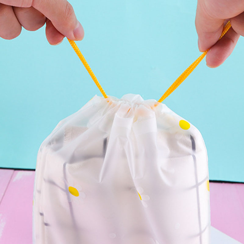 Túi Dây Rút Chống Thấm Nước Họa Tiết Hoa Cúc