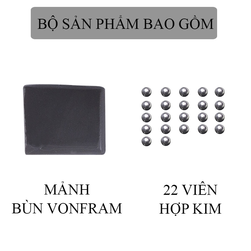 Bộ chì mềm, bùn chì mềm Vonfram, chì câu cá cân bằng trọng lượng điều chỉnh sự trôi dạt , tìm kiếm đáy tái sử dụng PK-54