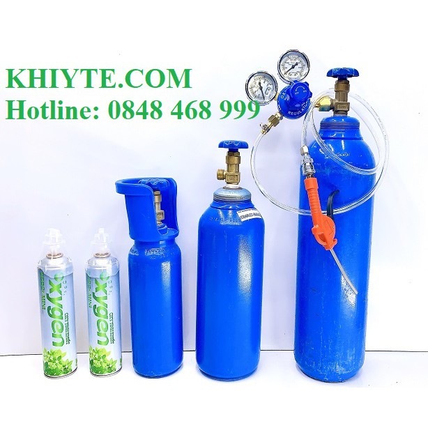 Bình khí Oxy nhỏ tiện lợi
