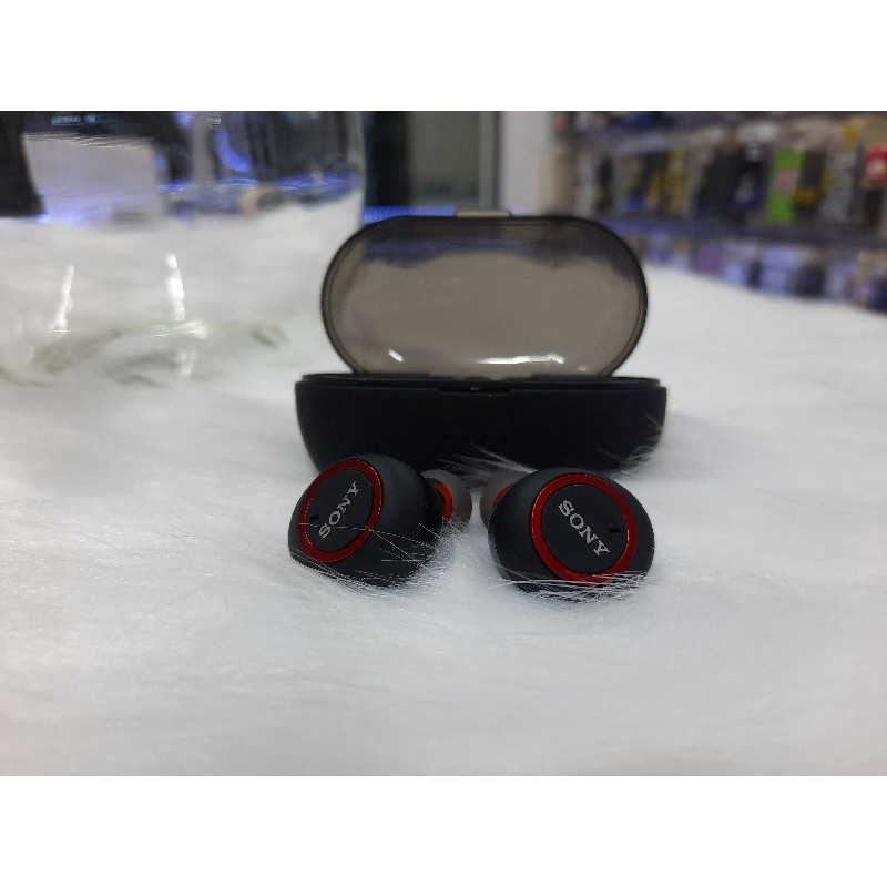 Tai Nghe Bluetooth Sony Sport TWS-D76 Màu Đen Bass-Treble Căng Tràn