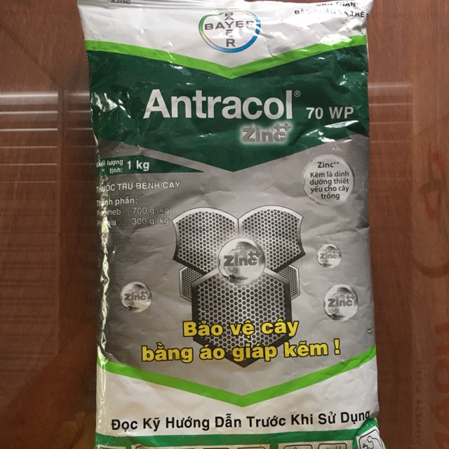 Antracol thuốc trừ nấm bệnh hại cây trồng gói 1kg