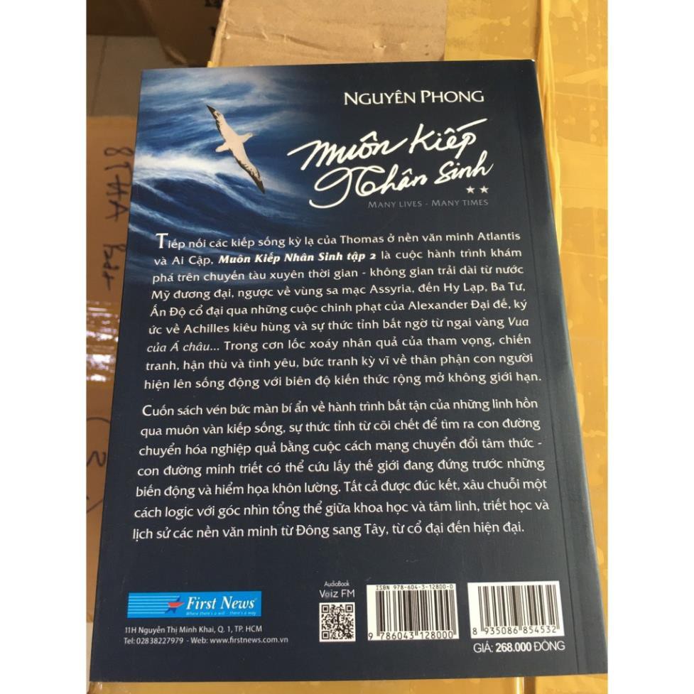 Sách - Muôn Kiếp Nhân Sinh Tập 2 - Khổ lớn (Tác giả Nguyên Phong) [First News]