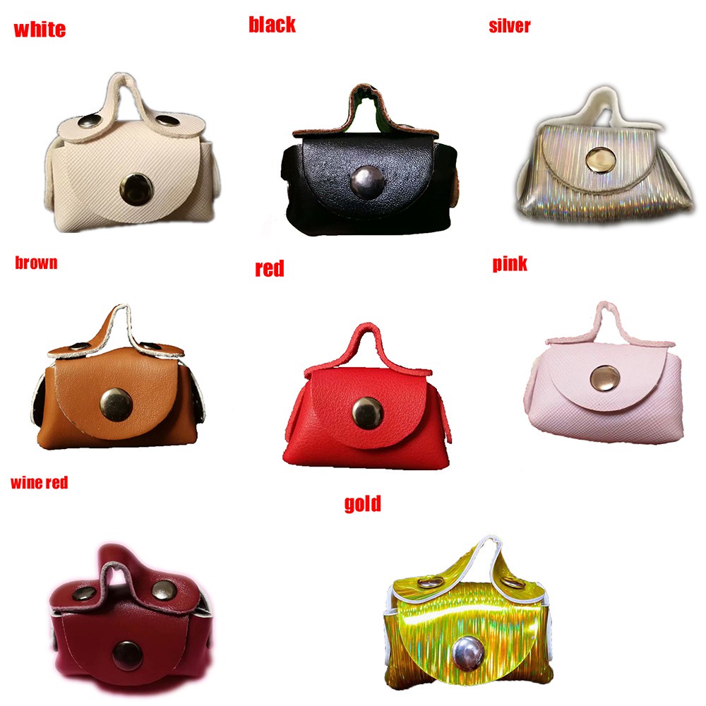 Túi Xách Da Mini Nhiều Màu Thời Trang Cho Búp Bê