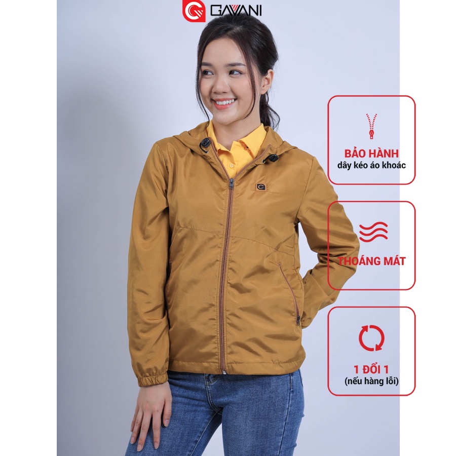 Áo Khoác Dù Nữ LIGHT DROPS_Gavani