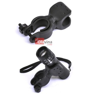 ​Kẹp đèn pin xe đạp xoay 360 độ