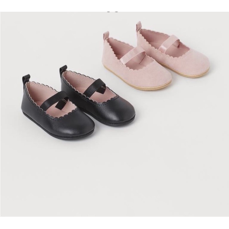 Giày búp bê hồng HM authentic