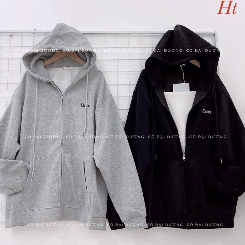 Áo khoác nỉ cotton Cheer H2A758