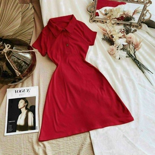 ĐẦM BODY ĐỎ POLO