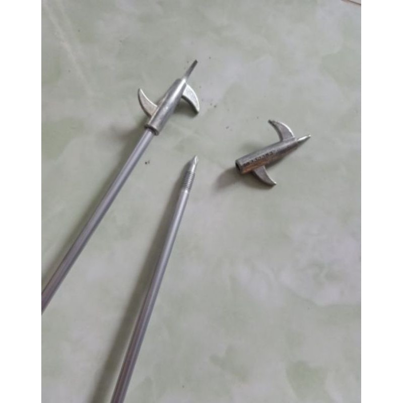 Cây móc đinh đá 3 chức năng tiện dụng - móc đinh đá lốp xe hơi, xe máy , dùng làm tua vít , thoát hiểm