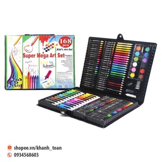 Bộ màu vẽ Super Mega Art Set 168 chi tiết