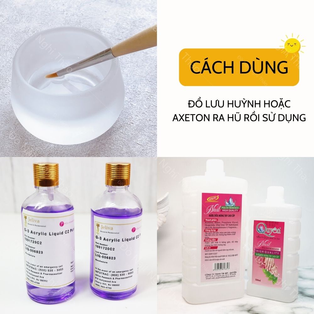Hũ đựng lưu huỳnh JELIVA 30ml