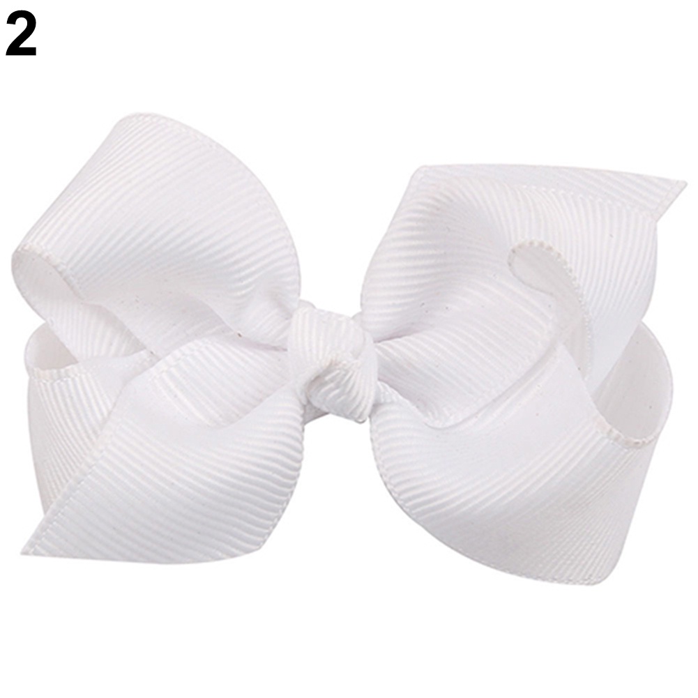 Kẹp Tóc Nơ 8cm Cho Bé Gái