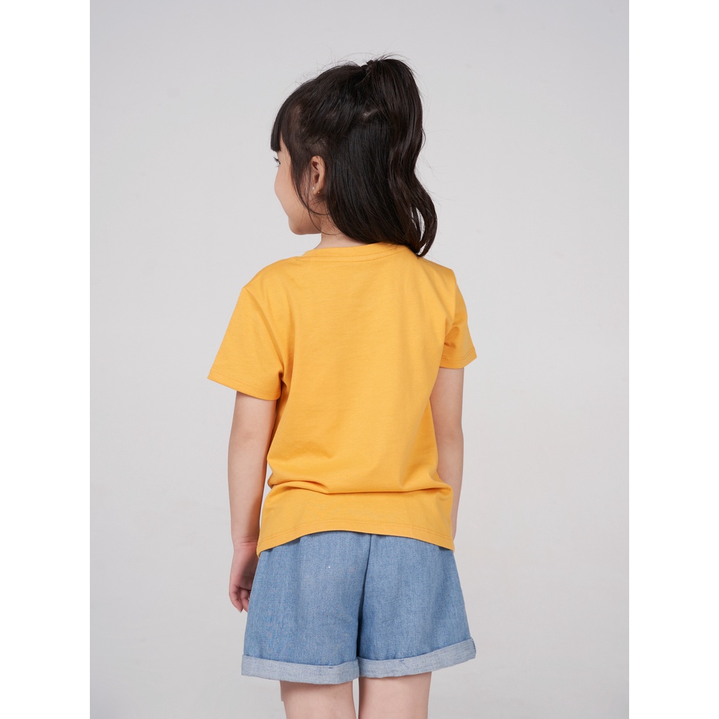 Áo thun trẻ em YODY cộc tay mềm mịn co dãn thấm hút mồ hôi TSK5193