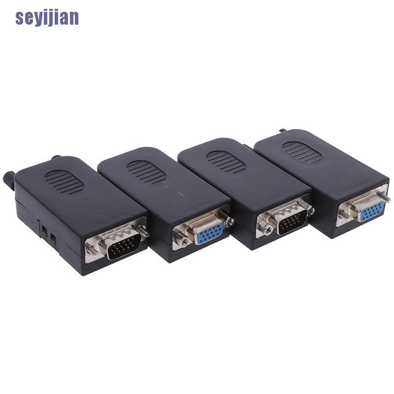 Đầu Nối Dây Điện 3 Hàng 15 Pin D-Sub Db15 Vga Tiện Dụng