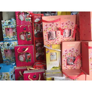Set quà tặng sữa tắm On THE BODY tặng dầu gội Double rich