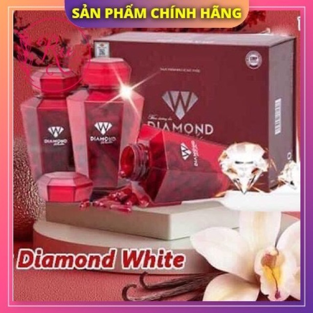 Viên trắng da Diamond White chính hãng(mua 3 tặng 2 sữa ong chúa)