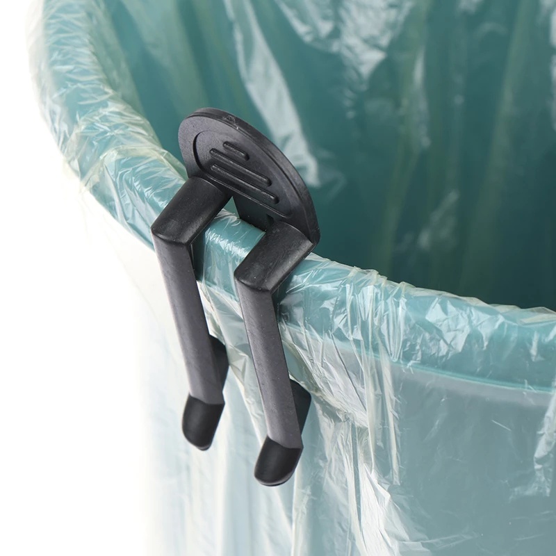 Bộ 2 kẹp cố định túi đựng rác bằng nhựa cho văn phòng/ gia đình