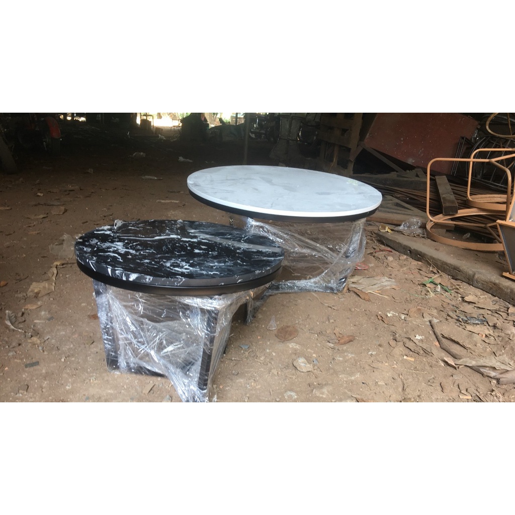 Bàn Trà Đôi cao cấp chân chứ W