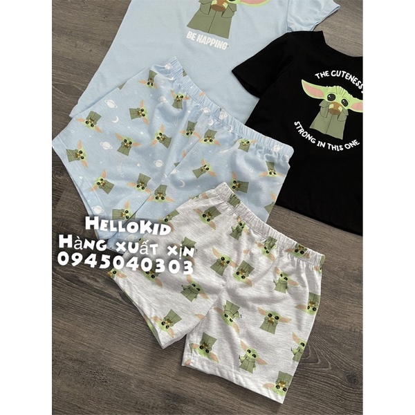 B149 - Bộ thun cotton Starwar cho bé