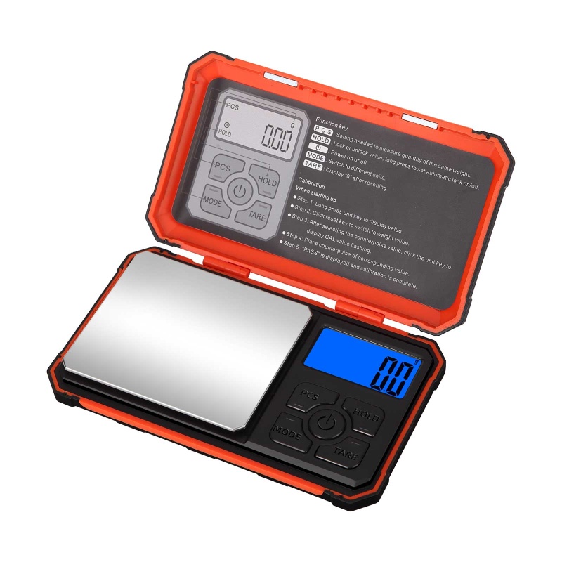 Cân Kỹ Thuật Số 6 Loại 0.1 / 0.01g Với 7 Loại g / ct / oz / ozt / Dl / Gl / Gnare Có Màn Hình LCD Tiện Dụng