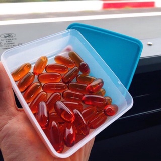 Tupperware - Hộp vuông mini Square away, snackcup, midget