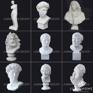 [Tượng thạch cao cổ điển decor trang trí phong cách Châu Âu] Size nhỏ cao 15cm