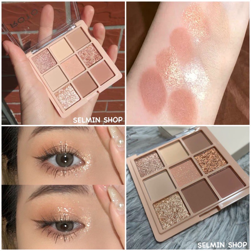 Bảng Phấn Mắt Nhũ Nude Potion Dupe Dasique 🎁 Eyeshadow Palette 🎁