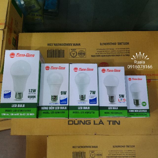 Bóng Đèn LED BULB Rạng Đông Chính Hãng