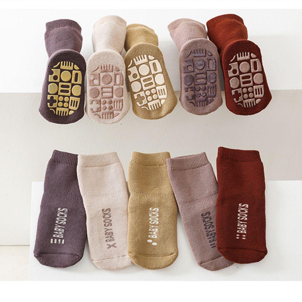 Vớ Cotton In Họa Tiết Thoáng Khí Thời Trang Thu Đông Cho Bé