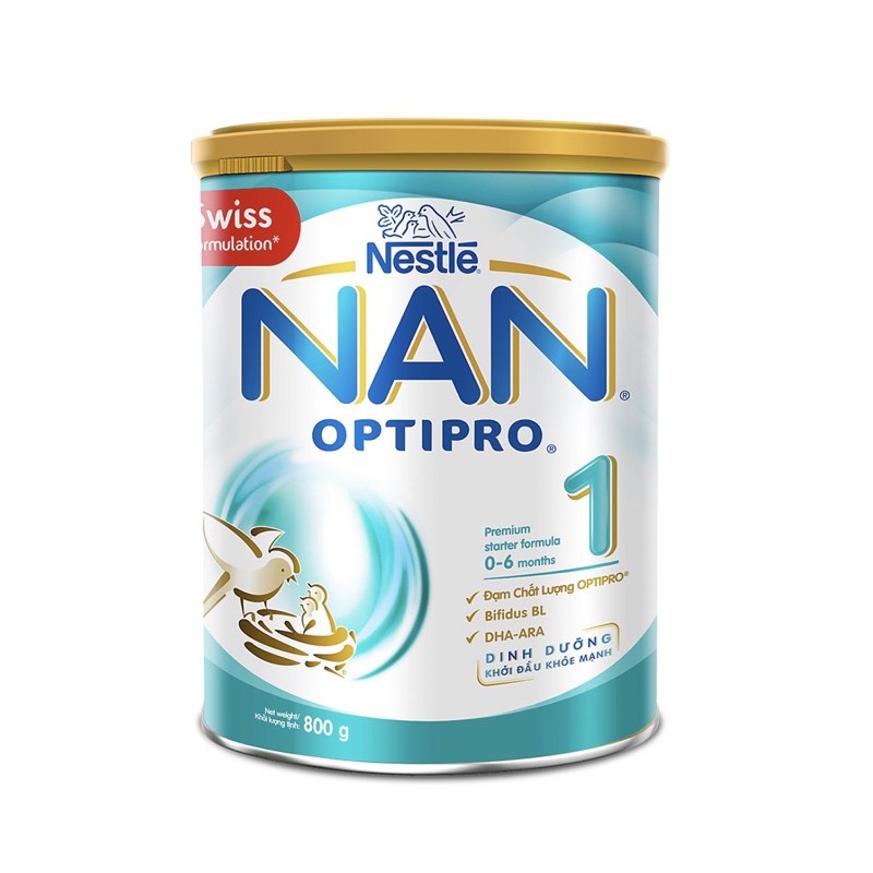 Thanh lí sữa bột Nan Optipro 1 (900g)-Hộp móp