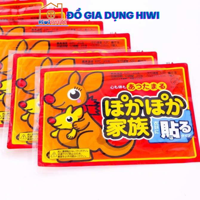 Miếng Dán Giữ Nhiệt Cơ Thể/Bàn Chân - Dán Nóng Sưởi Ấm Ngày Đèn Đỏ, Đau Bụng Kinh