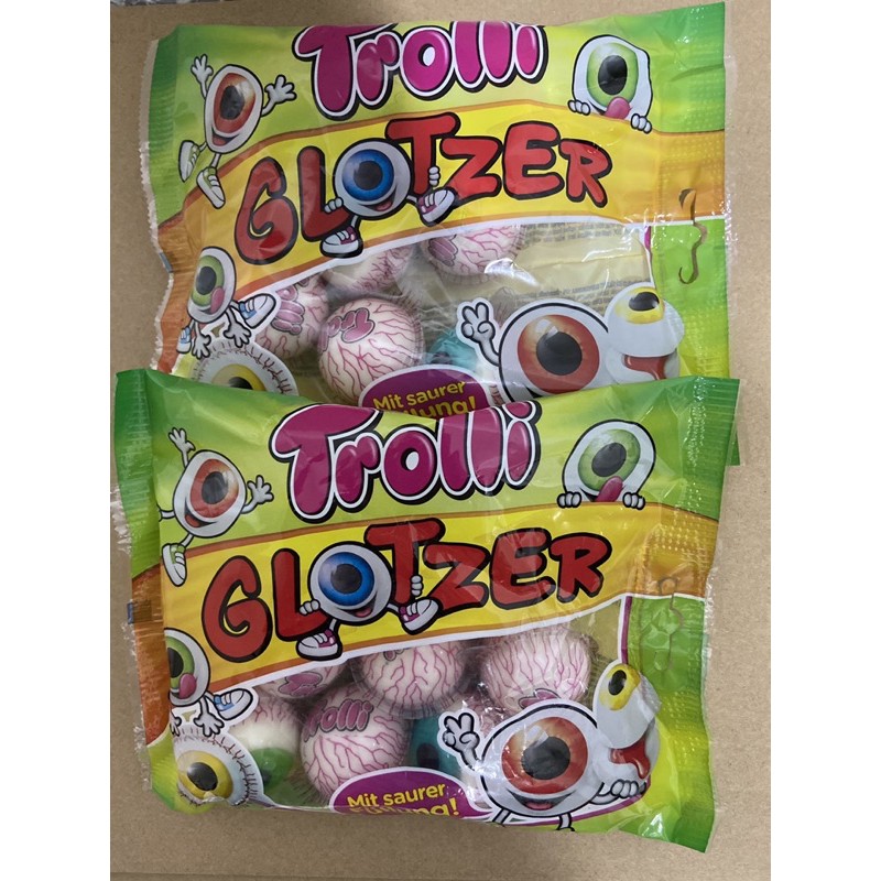 Kẹo dẻo con mắt Trolli (150g) - Đức