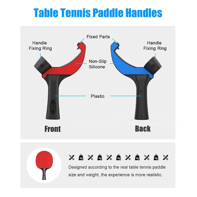 Vòng Silicon Bảo Vệ Tay Cầm Chơi Bóng Bàn