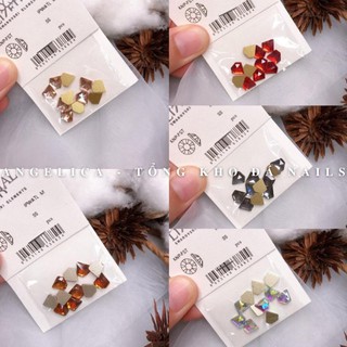 [ĐỒ NAIL] Túi Đá Đính Móng 10v - Đá Chân Bằng Chân Vàng