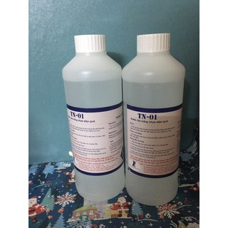 Tẩy trắng nhựa ố vàng, mặt điều hòa,máy giặt,...TN-01_2 lọ 1l