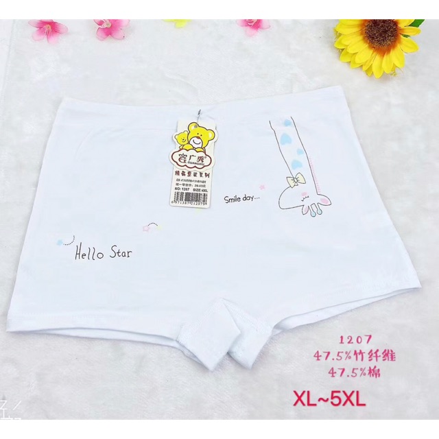 Quần lót(1207) trẻ em cotton in hình cao cấp